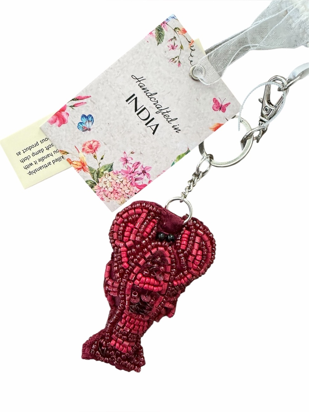 NWT: *Viral* Lobster Beaded Bag 🦞 From India to You 🦞 - Picture 11 of 11